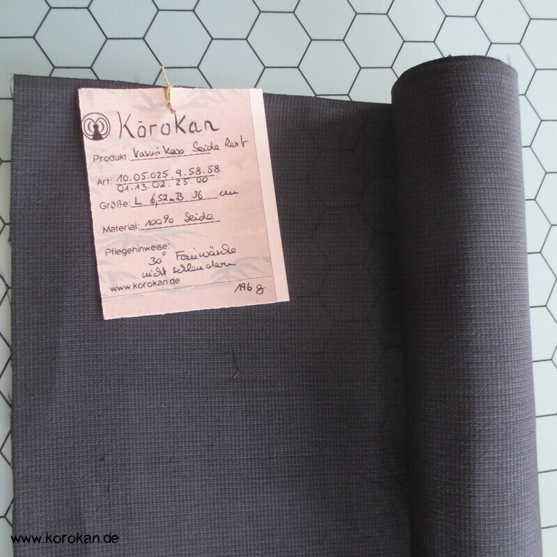 Kasuri Tsumugi Männer Kimono Seiden Stoffrest