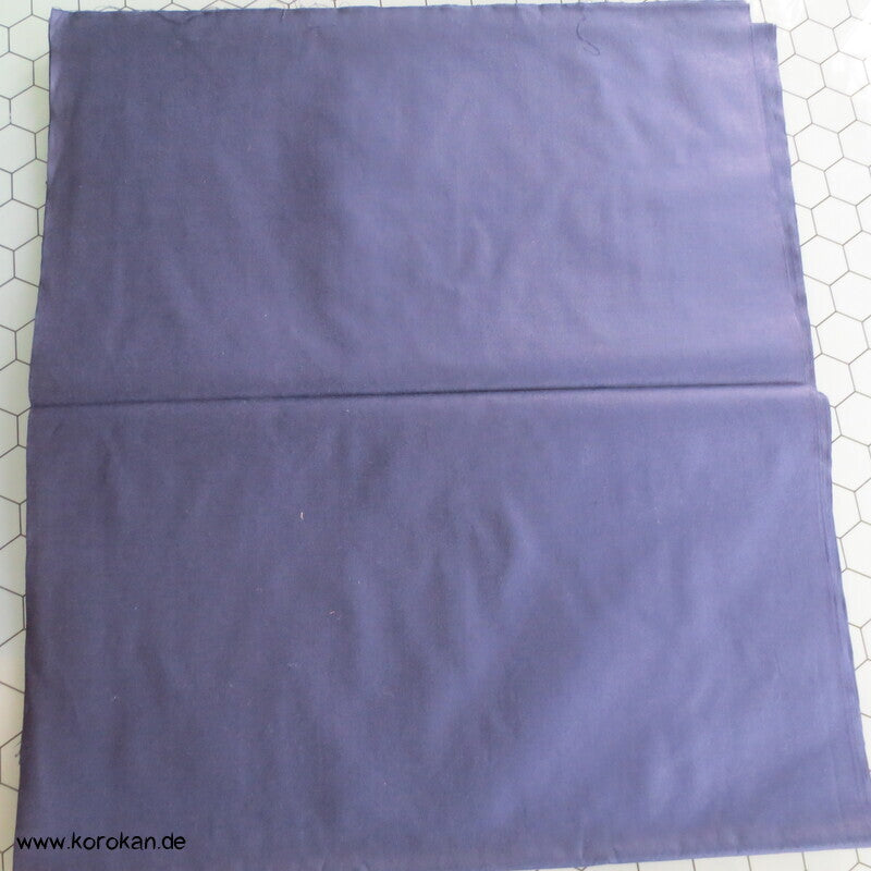 japanisches blaues Chintz Baumwollfutter für Männer Kimono Stoffrest
