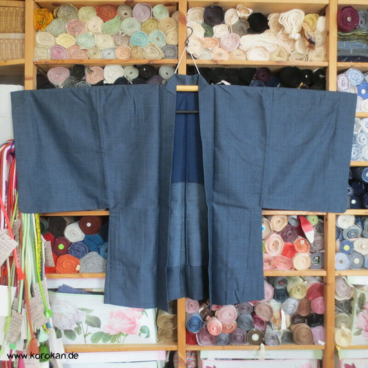 Kikko Wolljacquard Haori Kimono Jacke