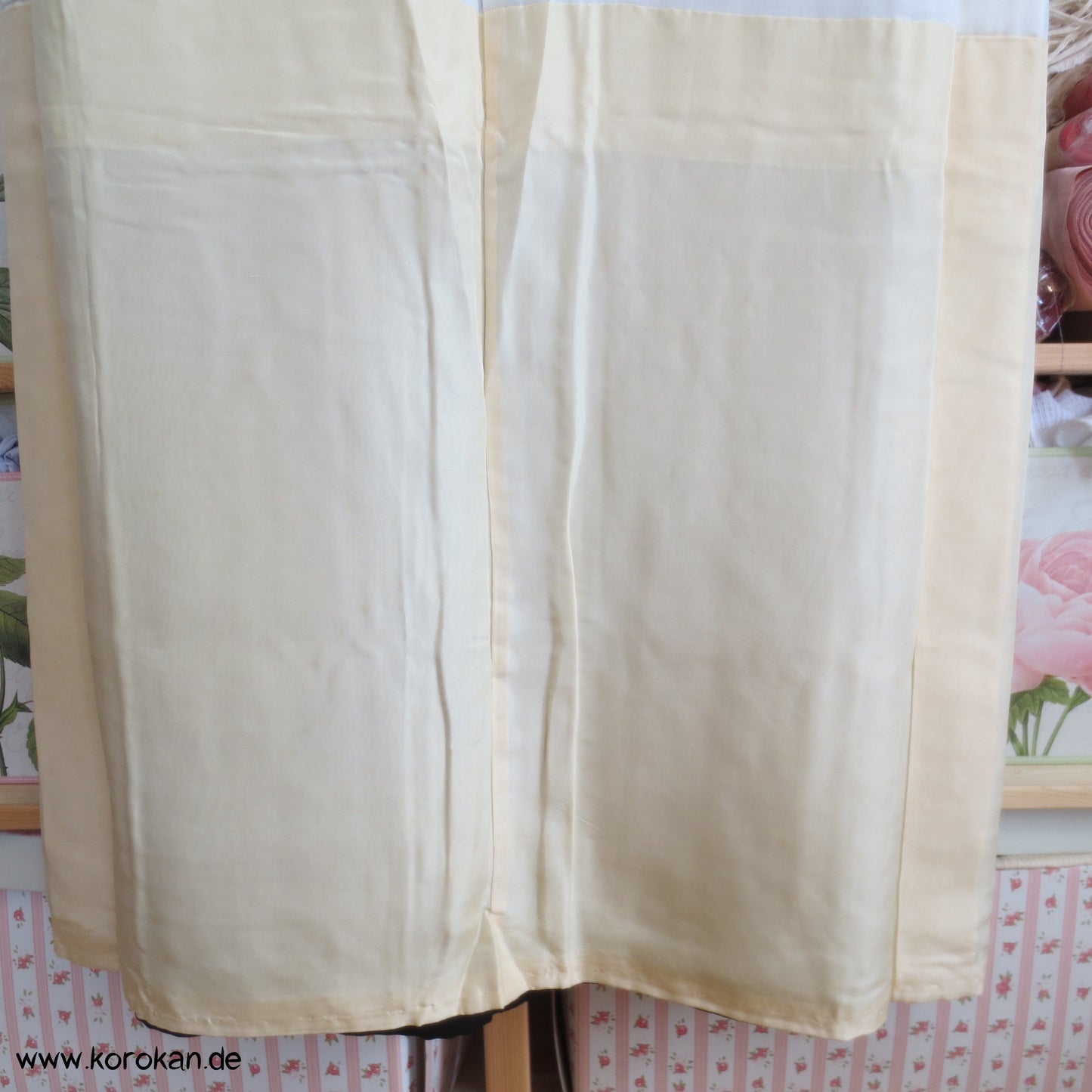 Kirschblüten Wolken Tomesode Seiden Kimono