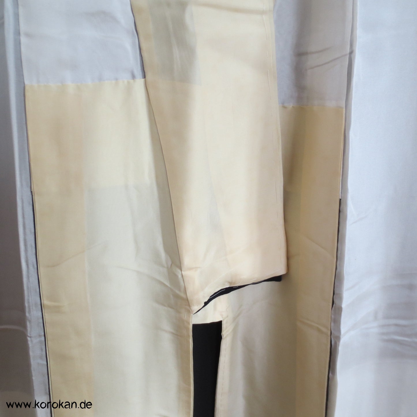 Kirschblüten Wolken Tomesode Seiden Kimono