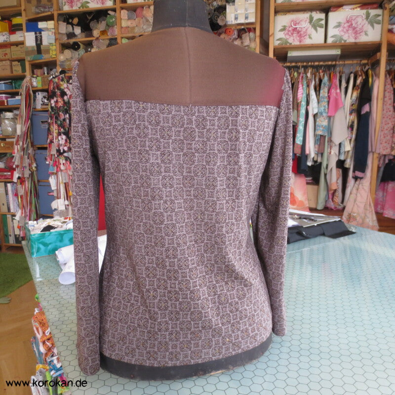 Balconett Panel Shirt braun