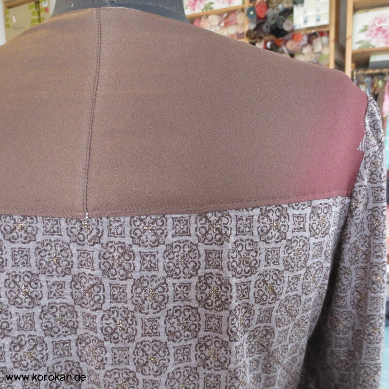 Balconett Panel Shirt braun
