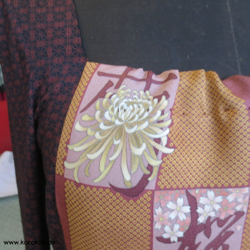 Balconett Panel Shirt weinrot