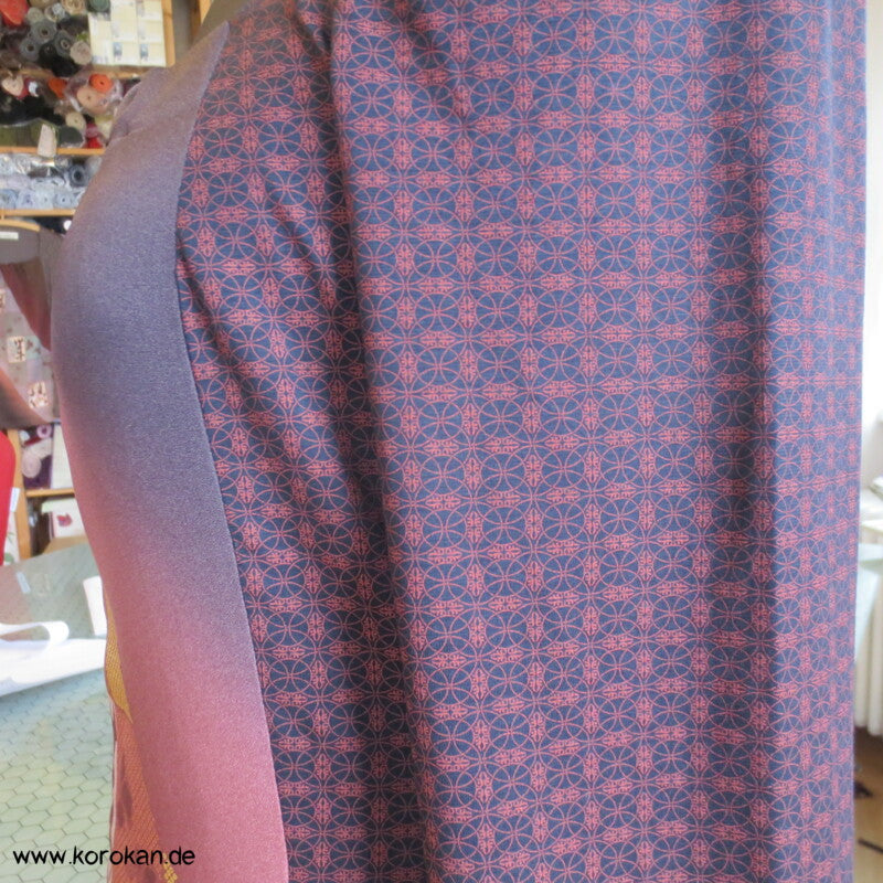 Balconett Panel Shirt weinrot
