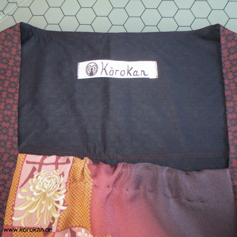 Balconett Panel Shirt weinrot