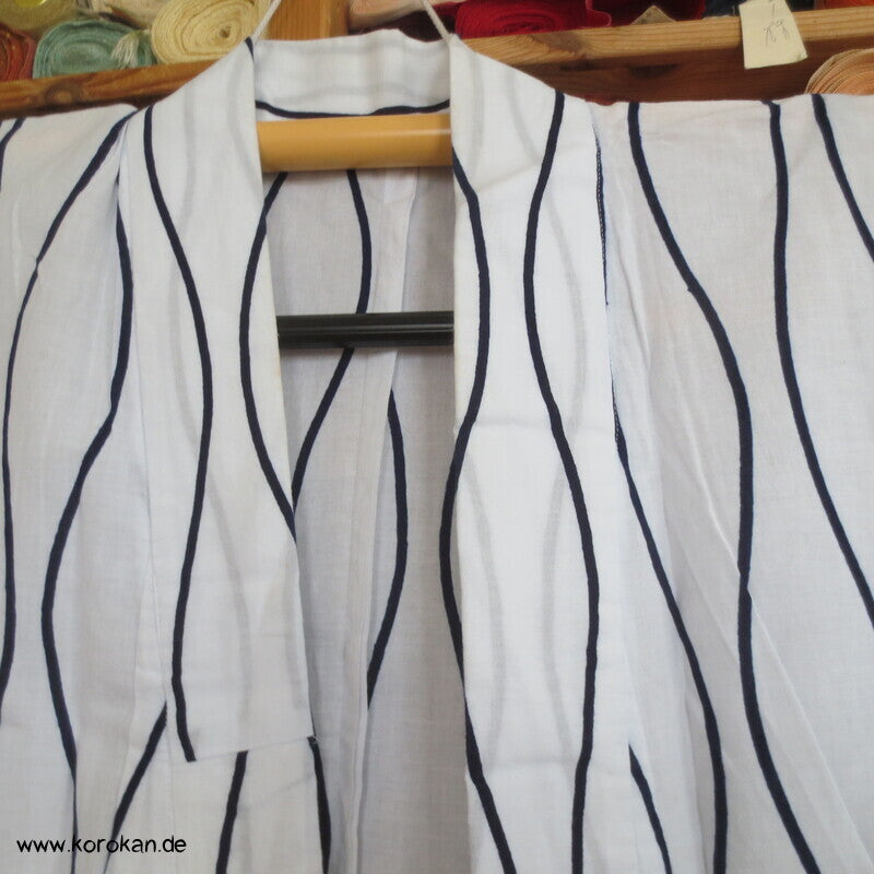 Wisteria Tatewaku Homongi Yukata Baumwoll Kimono