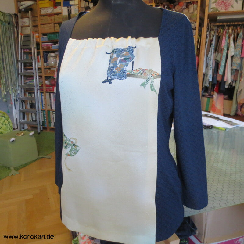 Panelshirt Kimonohänger Kimonoseide + Jersey
