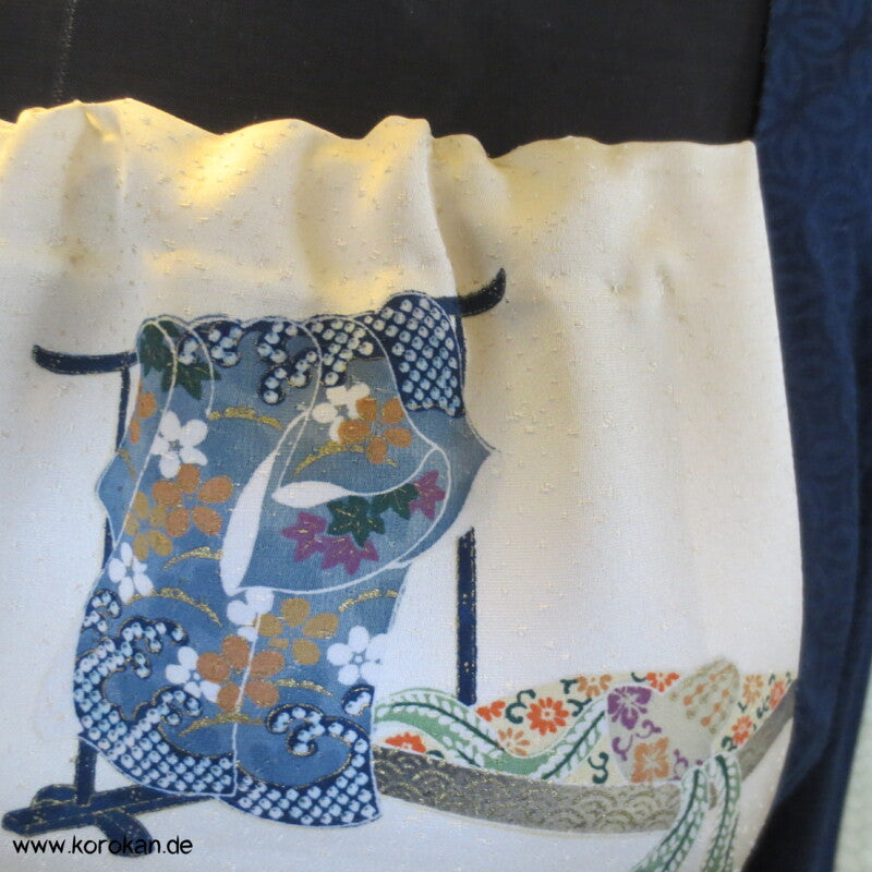Panelshirt Kimonohänger Kimonoseide + Jersey