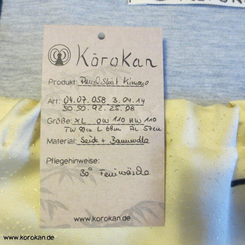 Panelshirt Kimonohänger Kimonoseide + Jersey