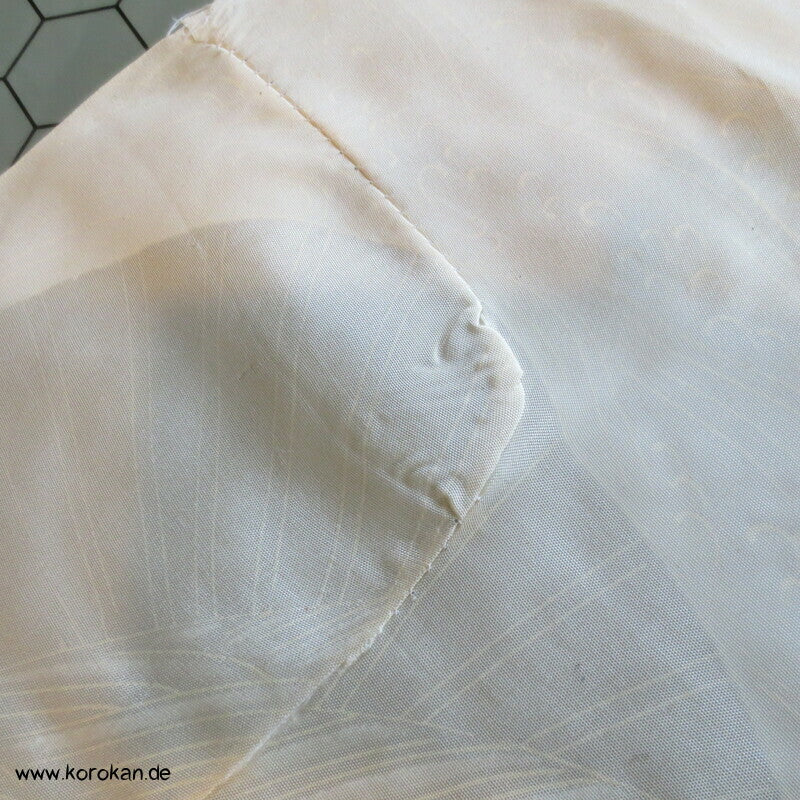 Fächerdruck Seidenpongé Araihari Kimono Futterstoff