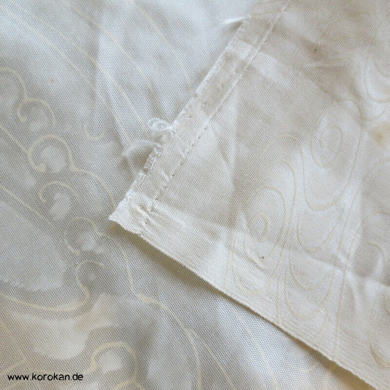 Fächerdruck Seidenpongé Araihari Kimono Futterstoff