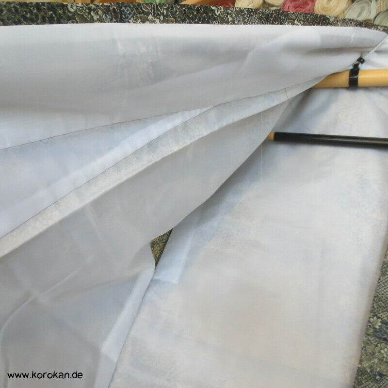 Kiribame Steinplattenmuster Jacquard Komon Kimono