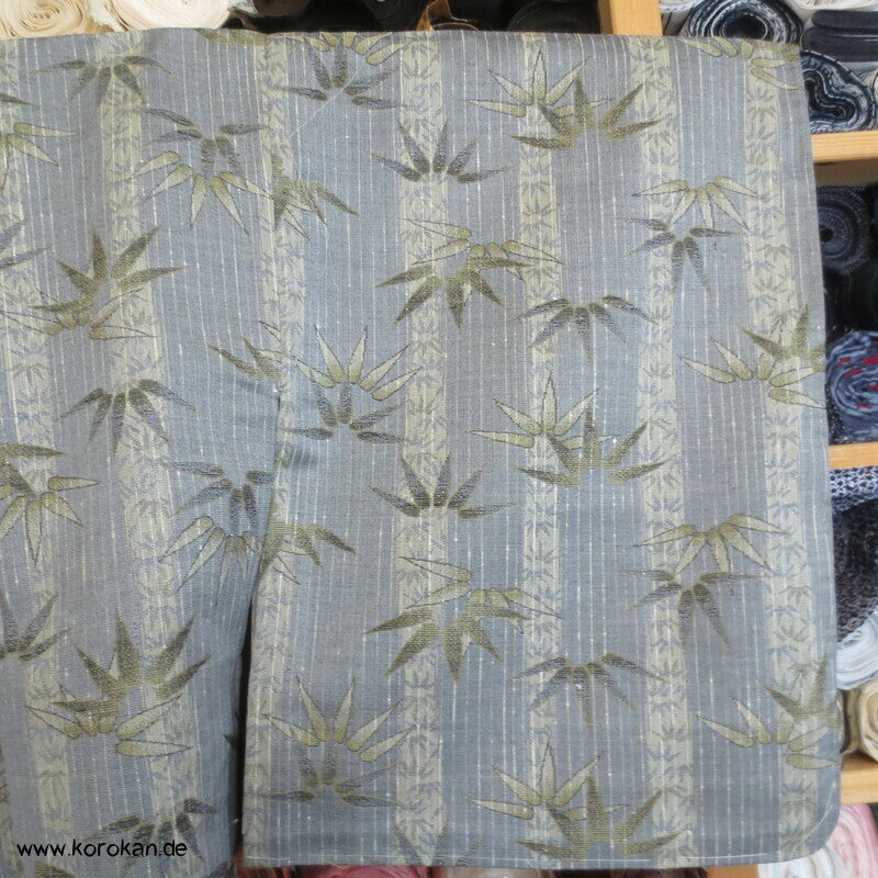 Wolle / Seide Bambus Jacquard Hitoe Kimono