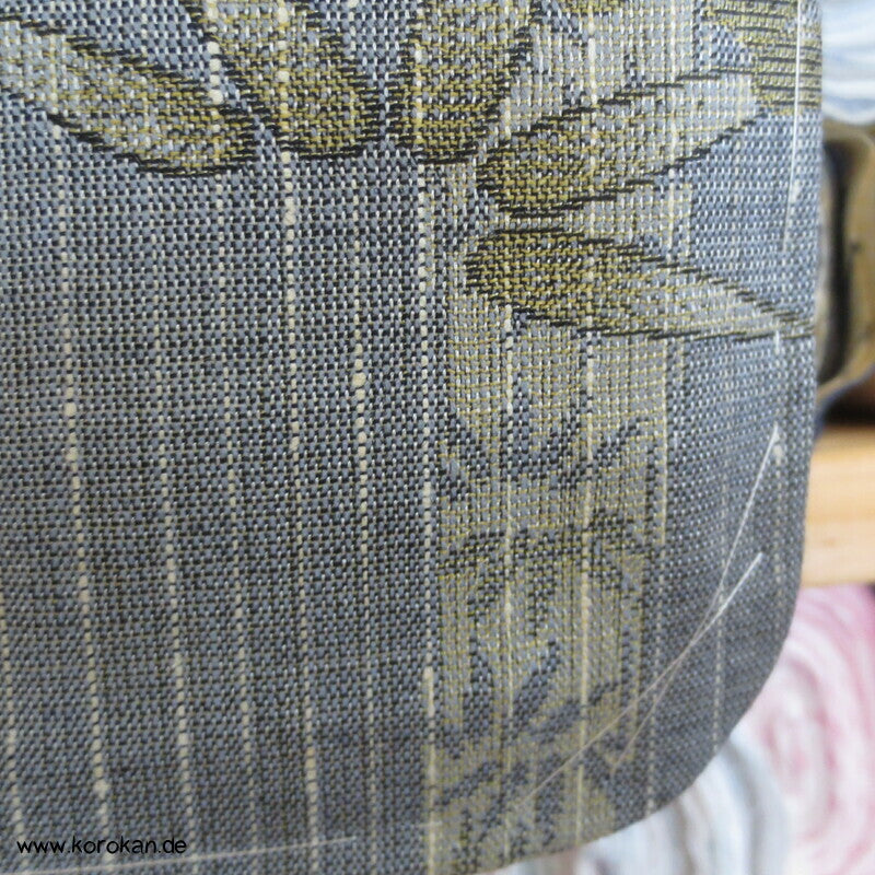 Wolle / Seide Bambus Jacquard Hitoe Kimono