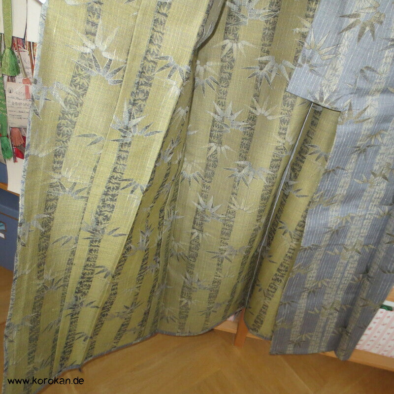 Wolle / Seide Bambus Jacquard Hitoe Kimono
