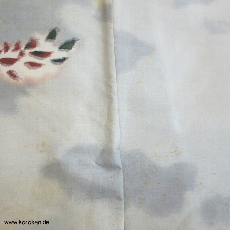 Kasuri Beerenzweige Meisen Seiden Haori Kimono Jacke