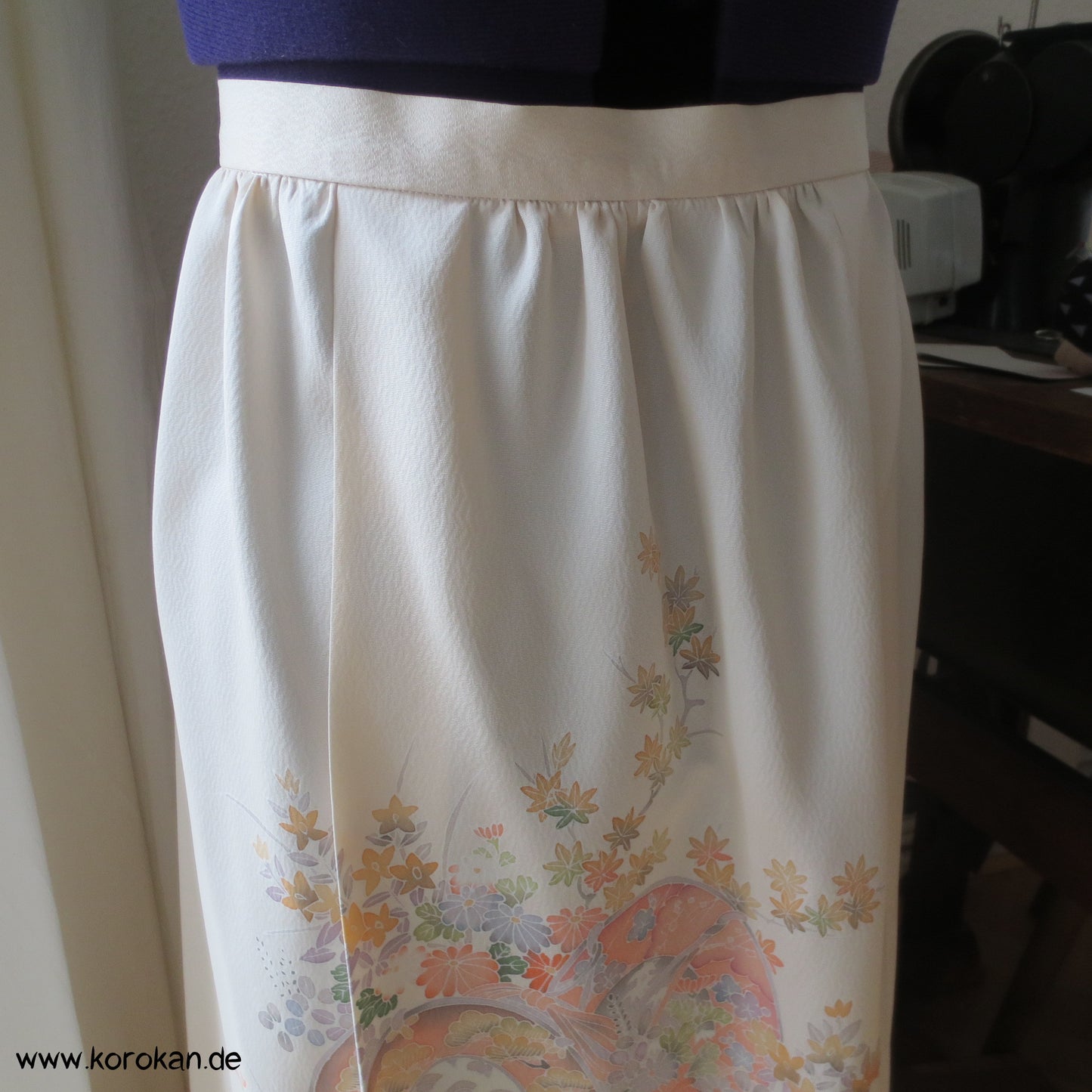Homongi Kimono Seide, Rock, länger