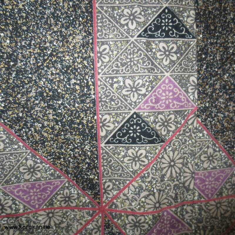 moderner zweiteiliger Kimono, Dochugi + Wickelrock