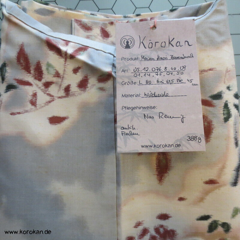 Kasuri Beerenzweige Meisen Seiden Haori Kimono Jacke