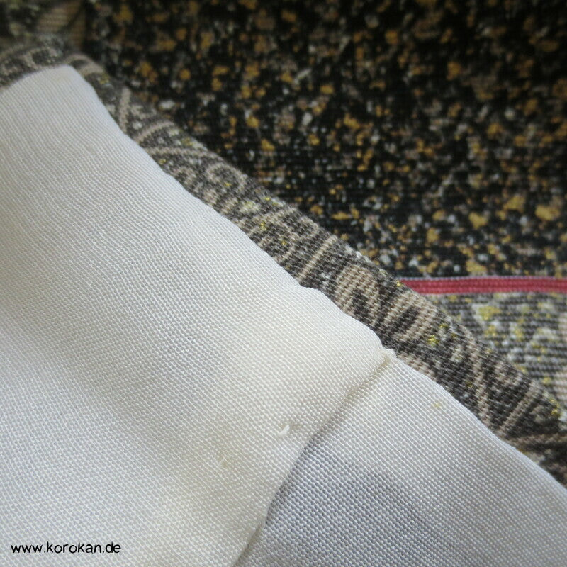 moderner zweiteiliger Kimono, Dochugi + Wickelrock