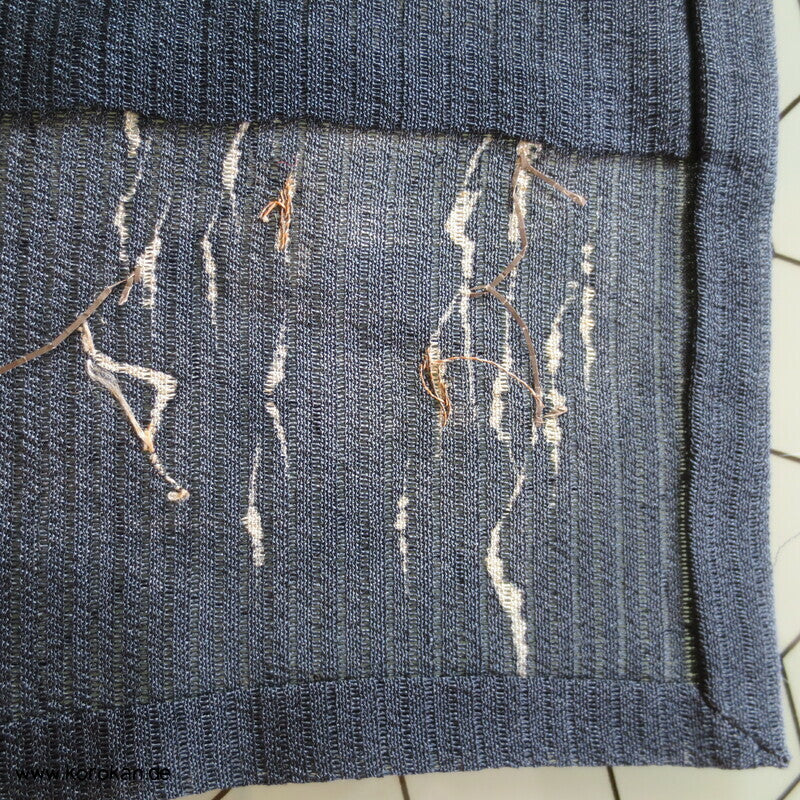 Segelboot Hitoe Tomesode Rho Seide ungefütterter antiker Kimono