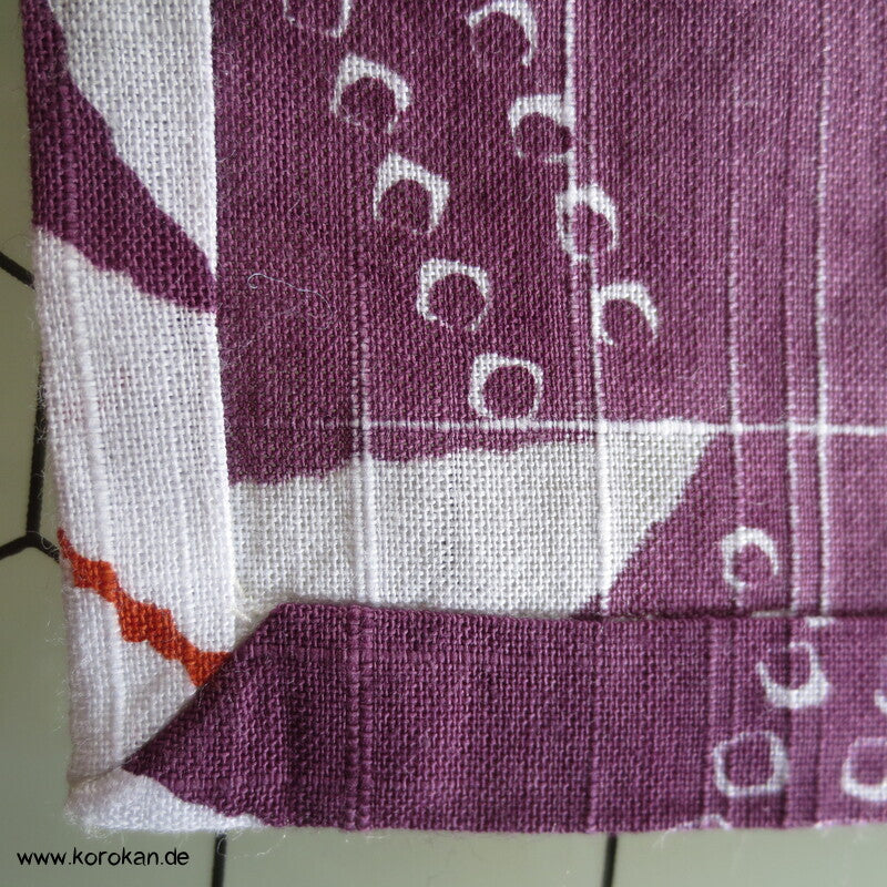 Yukata Baumwoll Kimono Chrysanthemen und Pfeilfedern