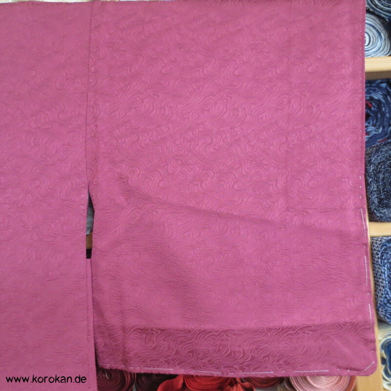 Annual Growth Muster Seidendamast Haori Kimono Jacke