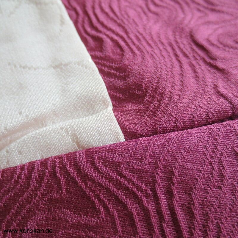 Annual Growth Muster Seidendamast Haori Kimono Jacke
