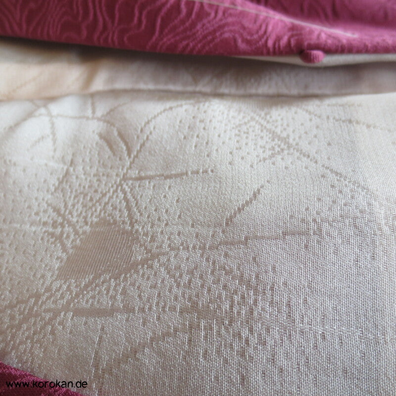 Annual Growth Muster Seidendamast Haori Kimono Jacke