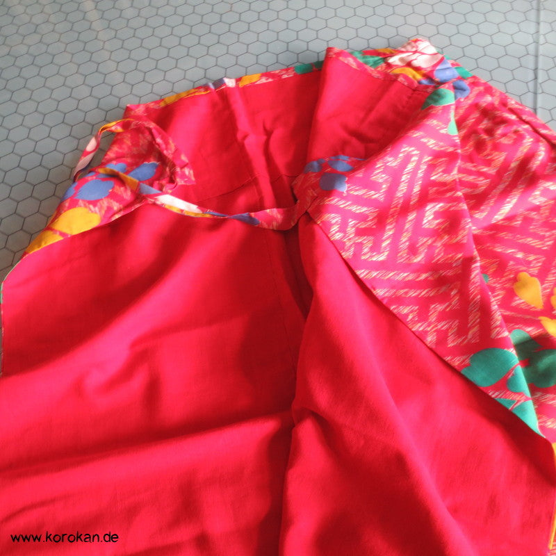 bunter Susoyoke Juban Unterrock für Kimono