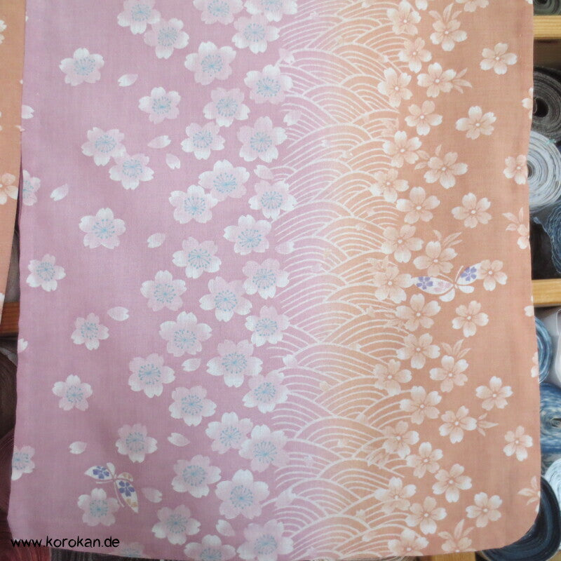 Sakura Crepe Hitoe / Yukata Kimono
