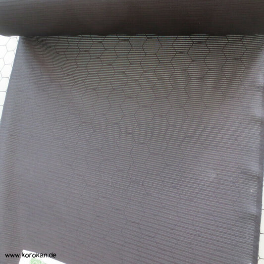 schwarzer Rho Seide Tanmono Sommer Trauer Kimono