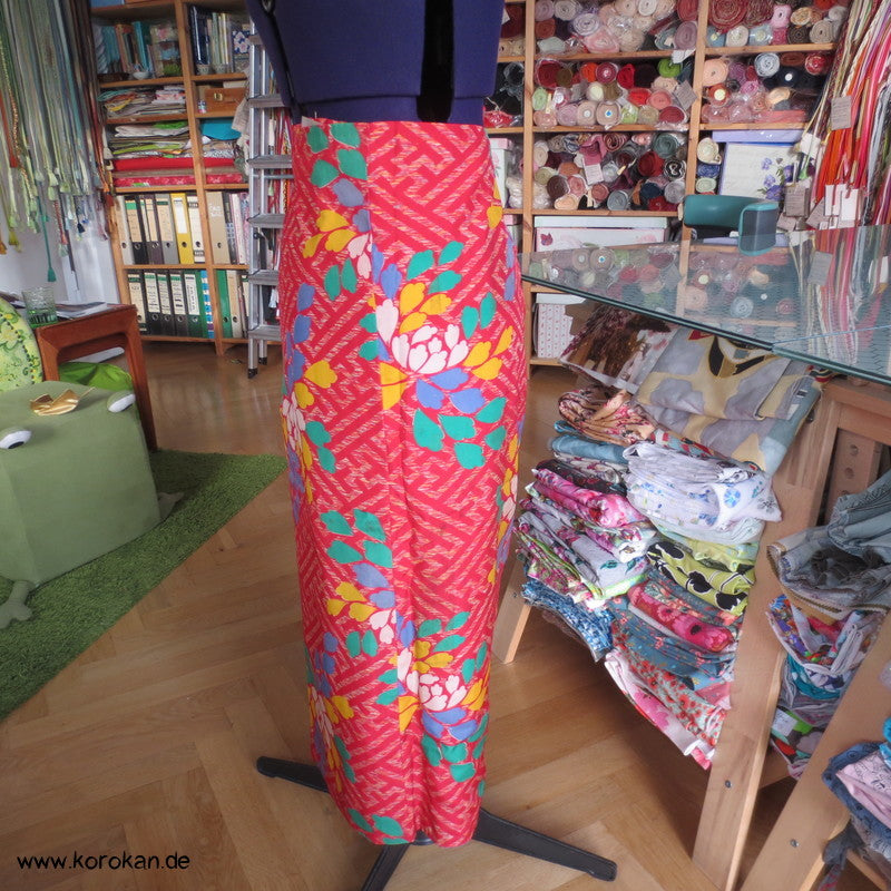 bunter Susoyoke Juban Unterrock für Kimono