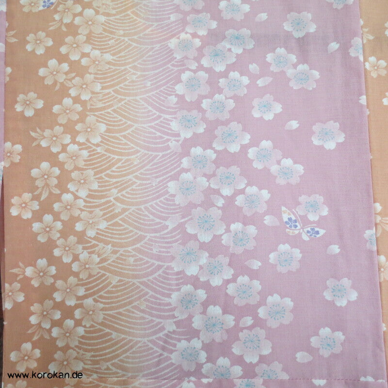 Sakura Crepe Hitoe / Yukata Kimono