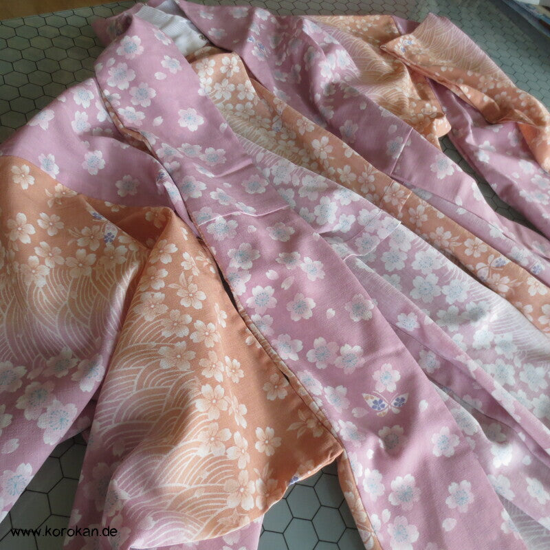 Sakura Crepe Hitoe / Yukata Kimono