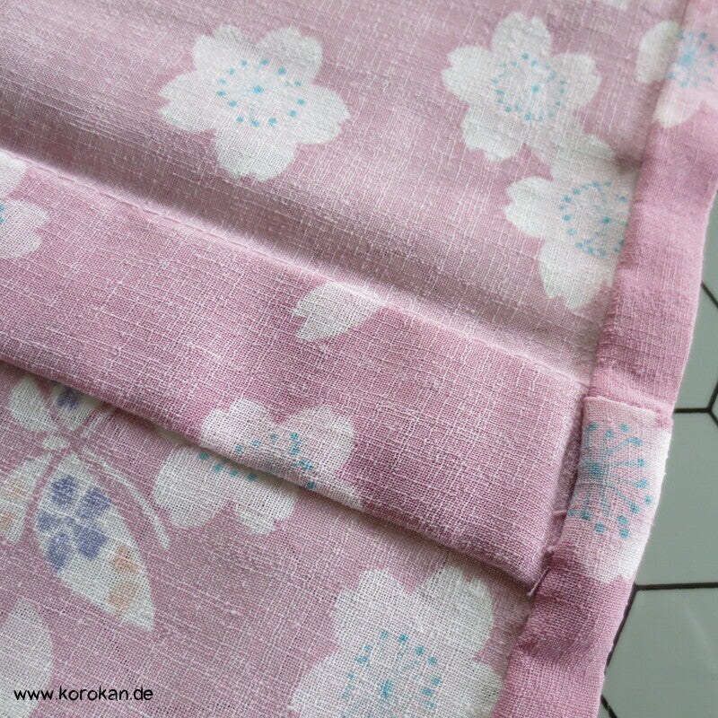 Sakura Crepe Hitoe / Yukata Kimono