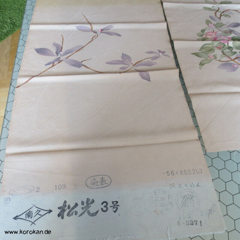 Kamelienbaum Stoffbahnen Seide für Homongi - Karieba