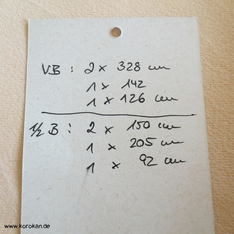 Kamelienbaum Stoffbahnen Seide für Homongi - Karieba