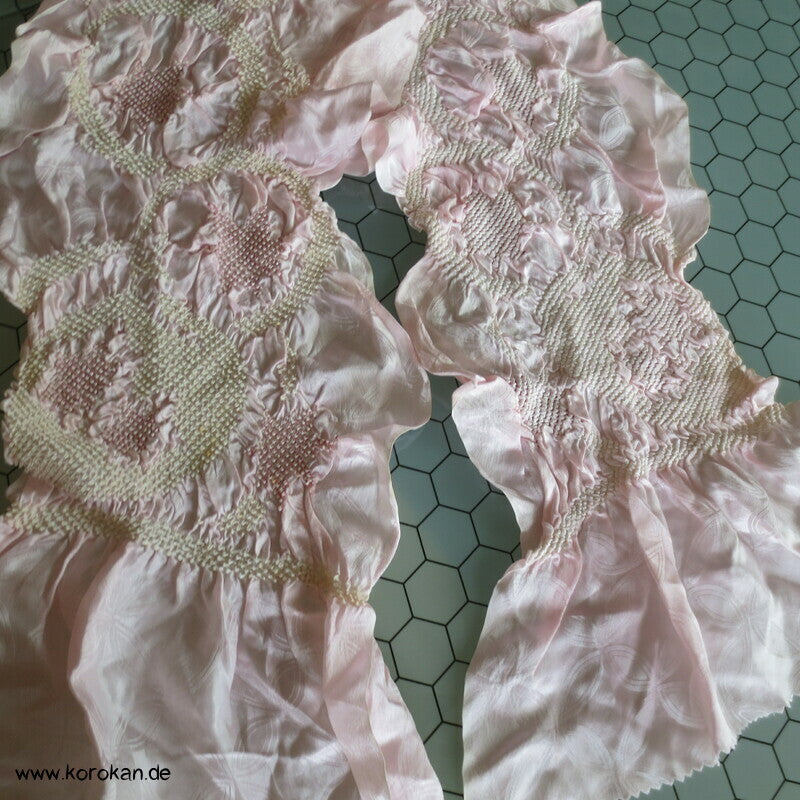 Shibori sakura Shippo Damast Kreisel Obiage