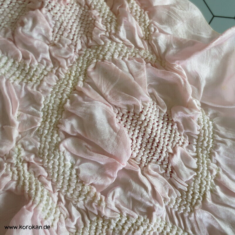 Shibori sakura Shippo Damast Kreisel Obiage