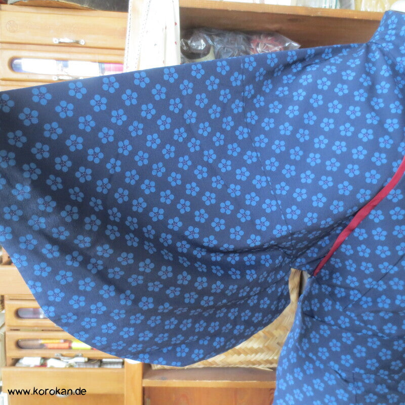 zweiteiliger Kimono, Dochugi + Wickelrock, Polyester