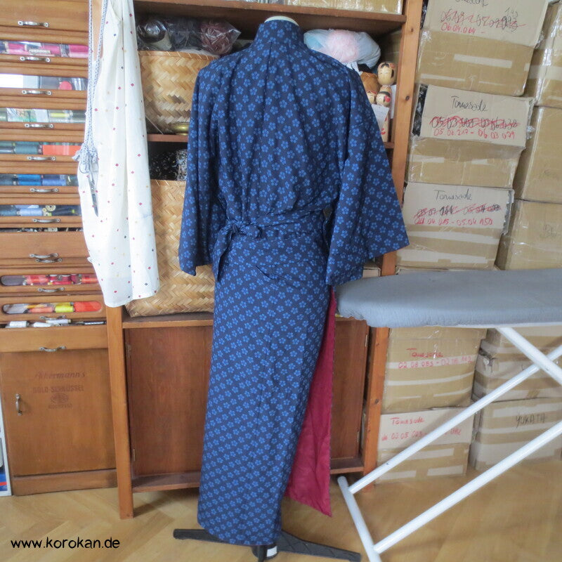 zweiteiliger Kimono, Dochugi + Wickelrock, Polyester
