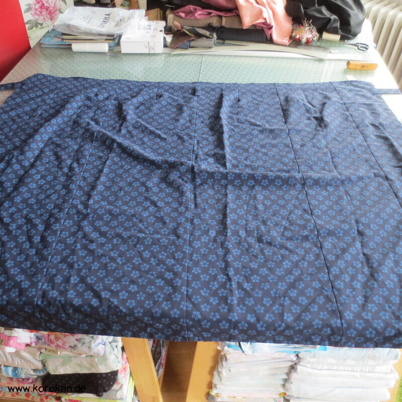 zweiteiliger Kimono, Dochugi + Wickelrock, Polyester