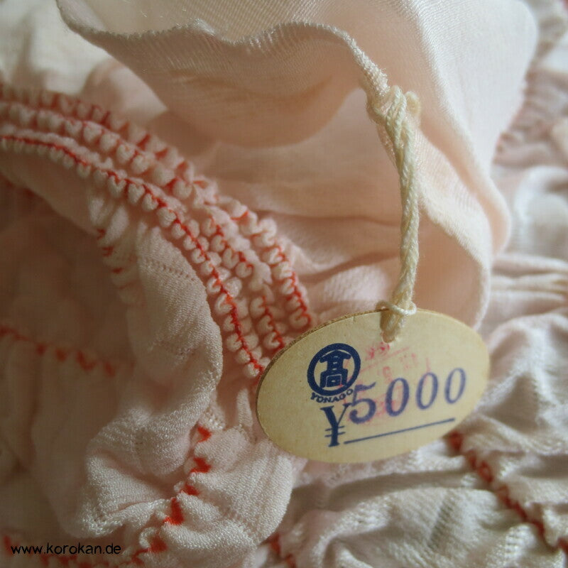 Shibori Spiralen Seiden Obiage