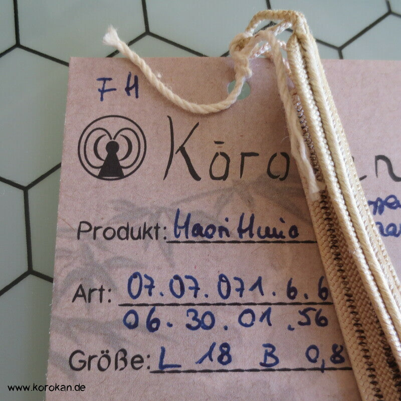 Haori Himo Un Paare - farbig mit Glitzer