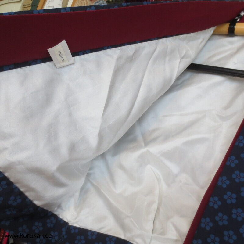 zweiteiliger Kimono, Dochugi + Wickelrock, Polyester