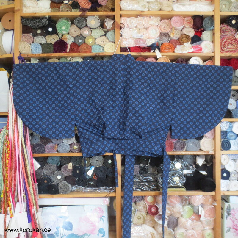 zweiteiliger Kimono, Dochugi + Wickelrock, Polyester