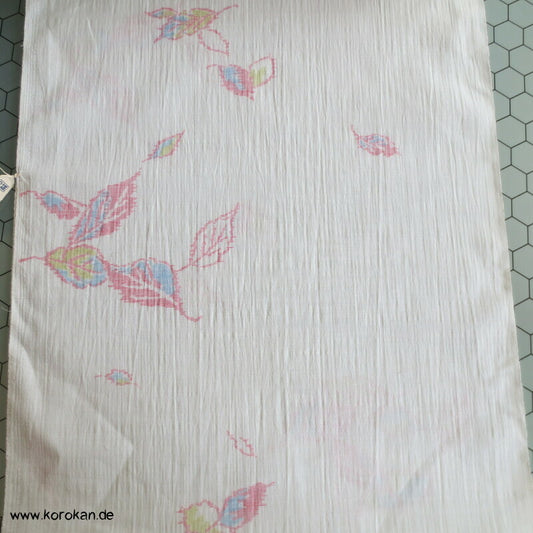 bunte Blätter Sommer Kimono Jofu - Ramie