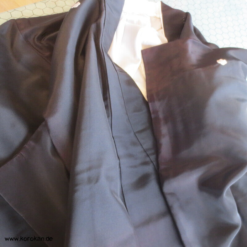 Kraniche, Goldgestickt Tomesode Kimono